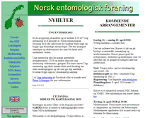Tablet Screenshot of entomologi.no